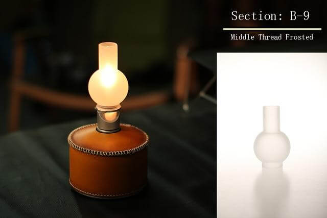 Outdoor Glass Camping Lantern Light