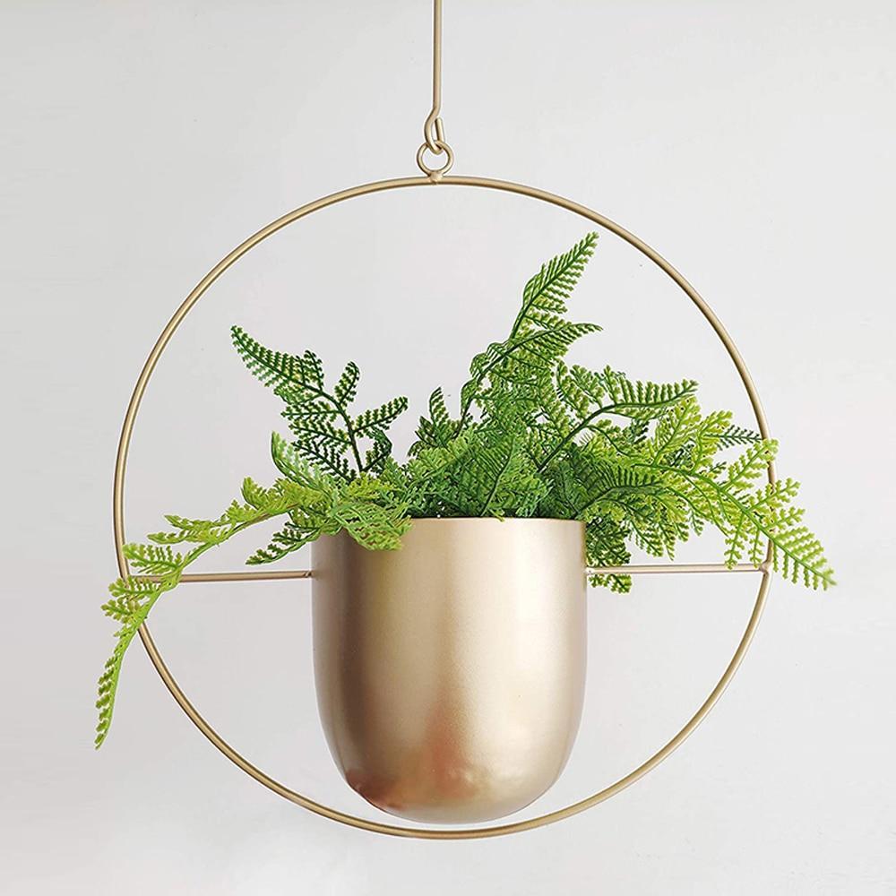 Stylish Metal Wall Ceiling Plant Hanger