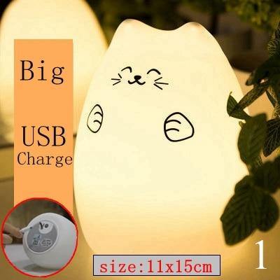 Fun LED Cat Nightlight Lamp