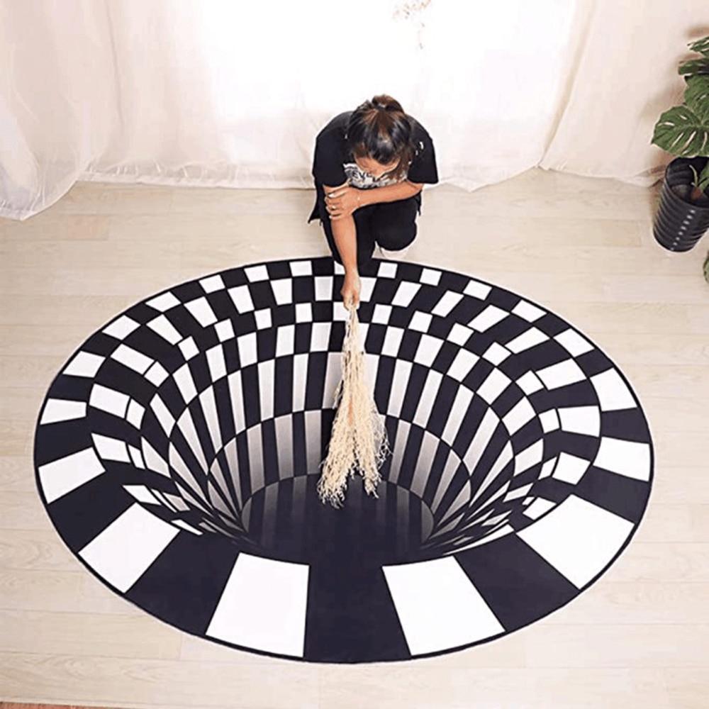 Stylish Optical Area Rug