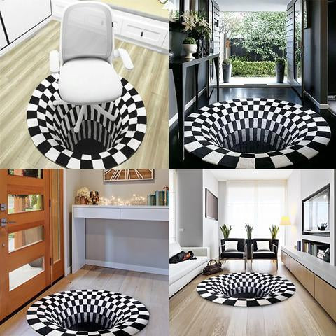 Stylish Optical Area Rug