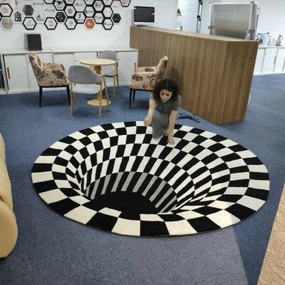 Stylish Optical Area Rug