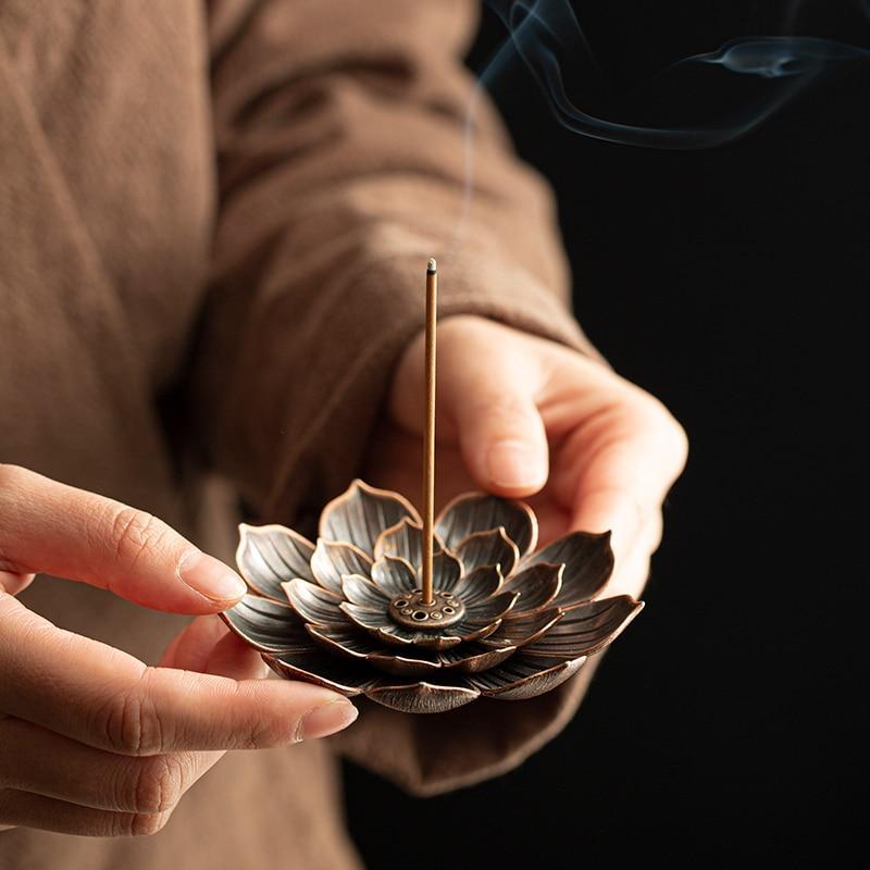 Metallic Luxury Incense Burner