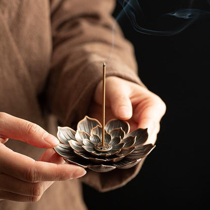 Metallic Luxury Incense Burner