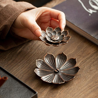 Metallic Luxury Incense Burner