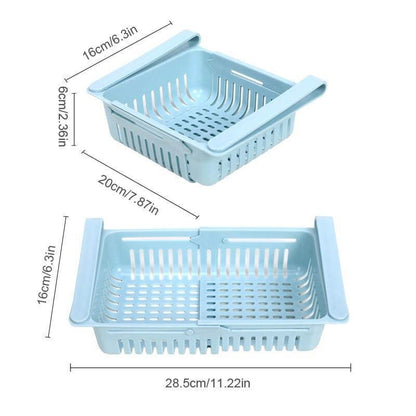 Space Saving Fridge Organizer Drawer