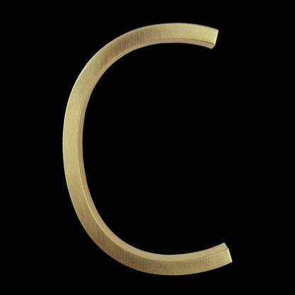 Luxury Brass Home Address Numbers