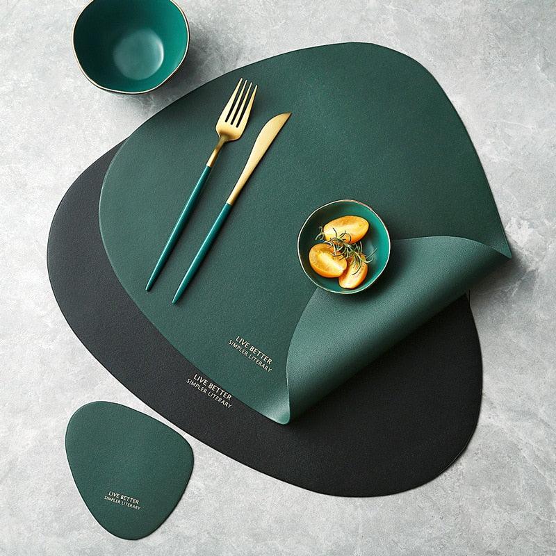Colorful Geometric Table Placemat Set