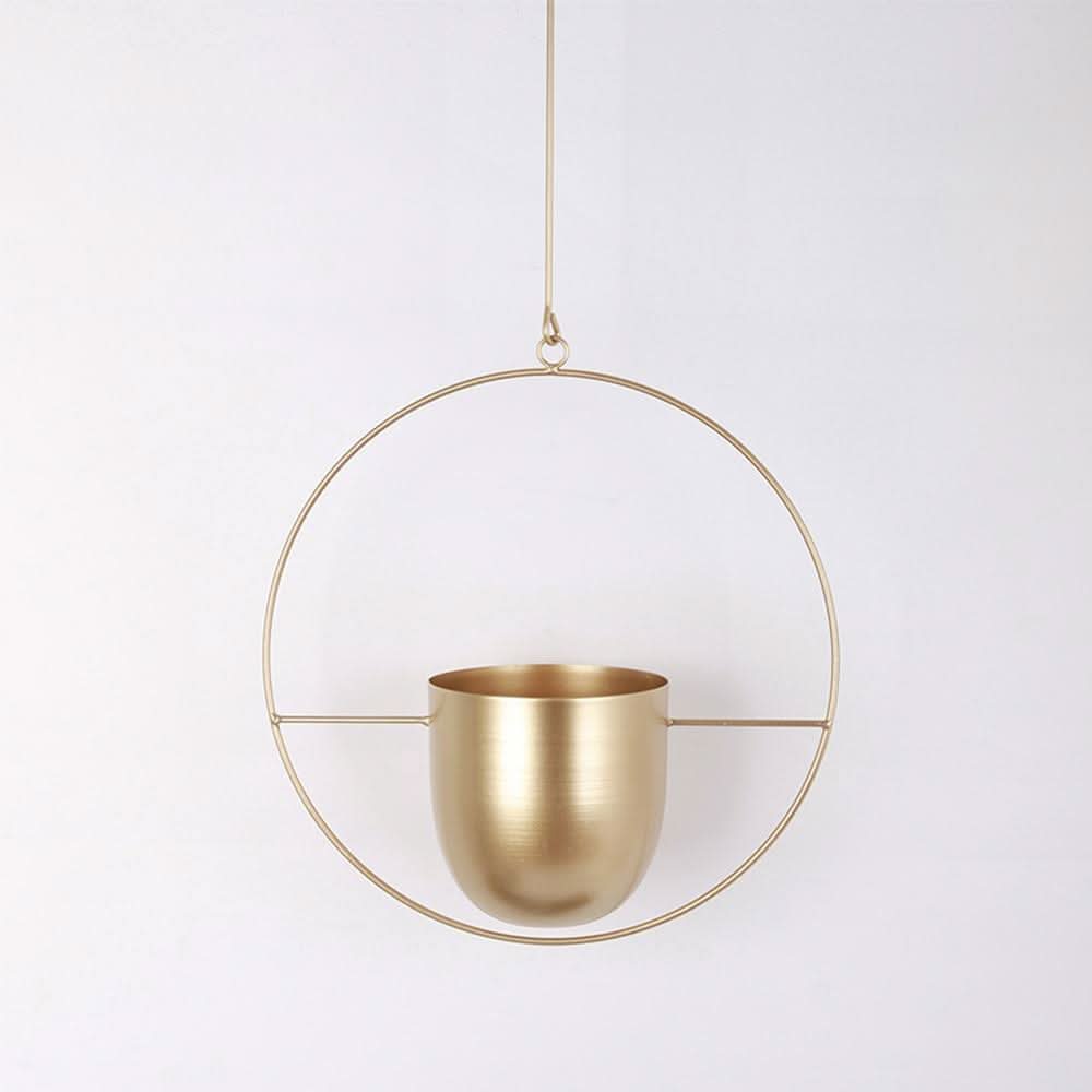 Decorative Metal Wall Planter Holder