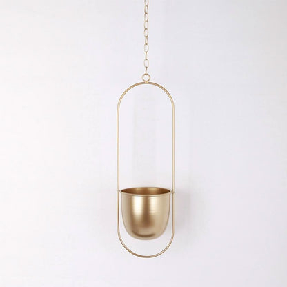 Decorative Metal Wall Planter Holder