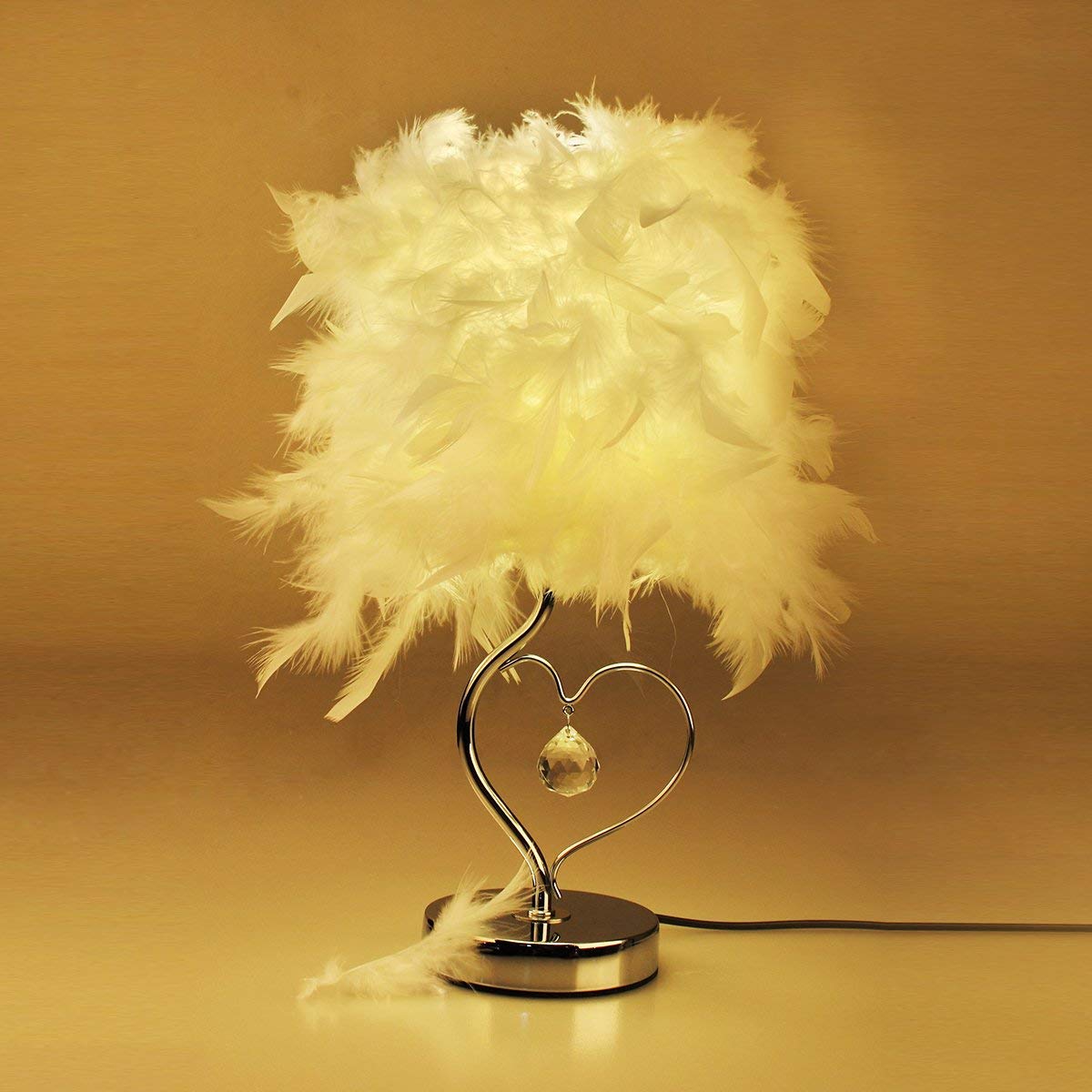 Elegant Glass Decorative Table Lamp - Cofik