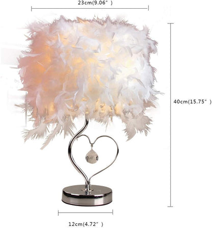Elegant Glass Decorative Table Lamp