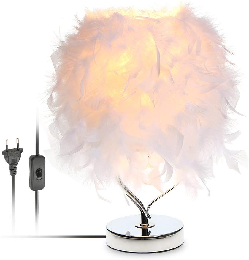 Elegant Glass Decorative Table Lamp