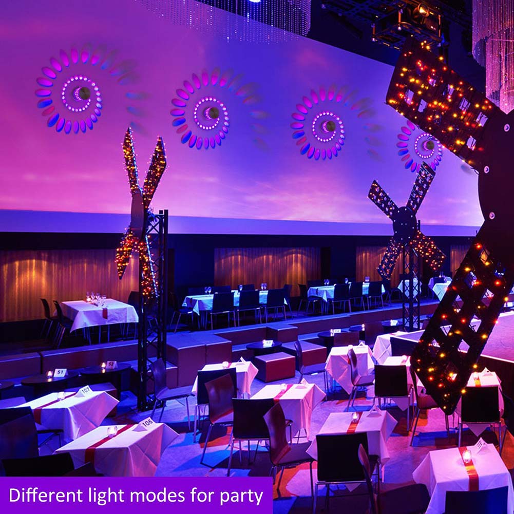 Colorful Spiral RGB LED Mood Lamp