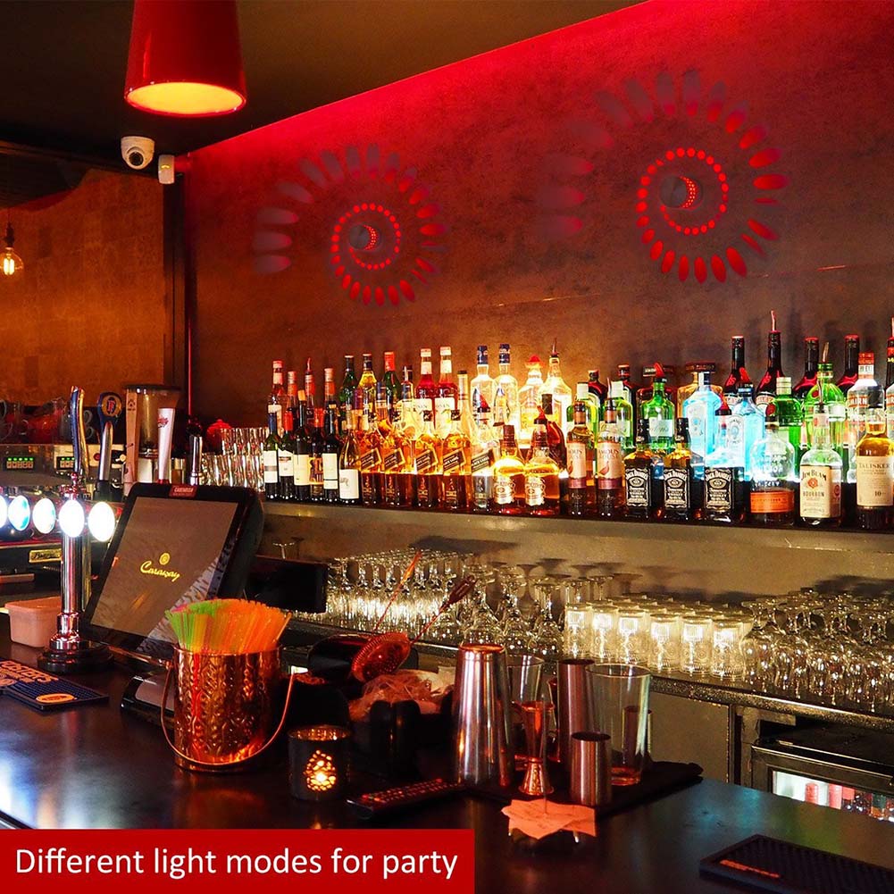 Colorful Spiral RGB LED Mood Lamp