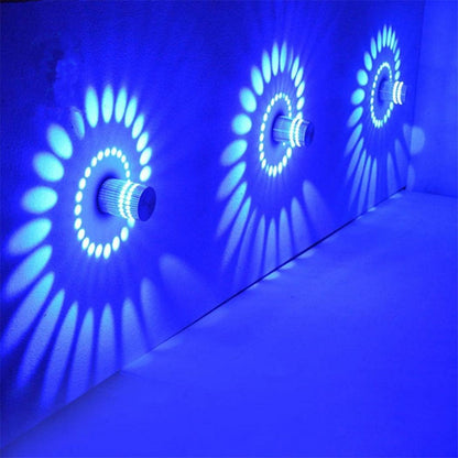 Colorful Spiral RGB LED Mood Lamp