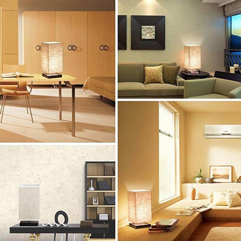 Traditional Asian Low Table Lamp