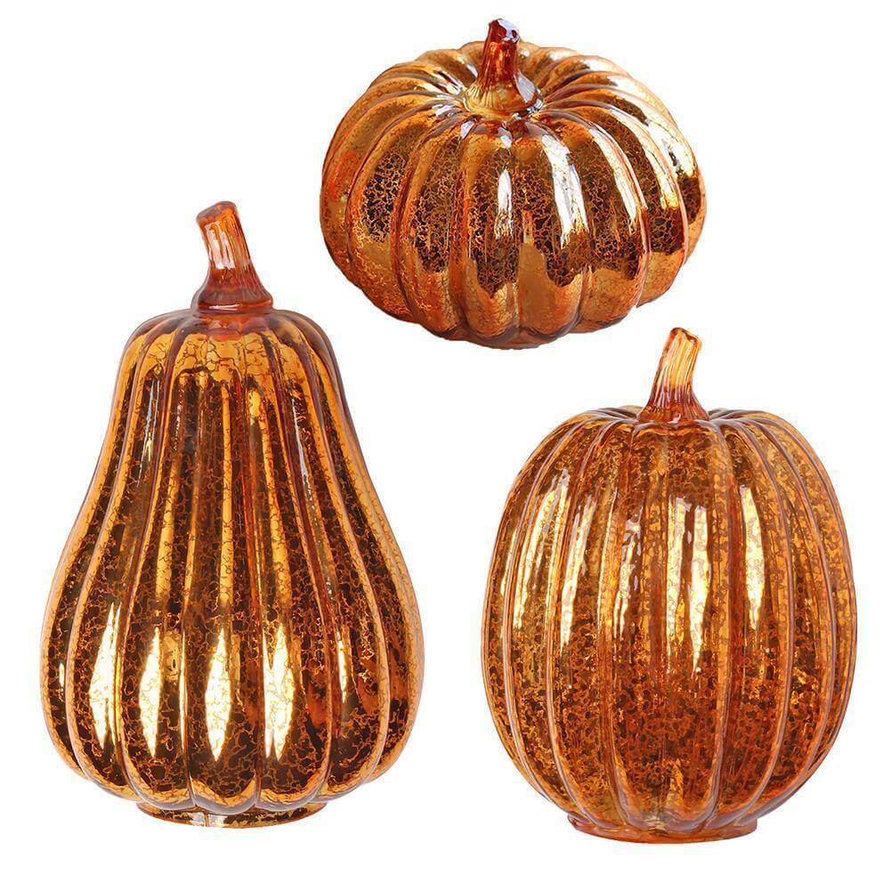 Spooky Orange Halloween Table Lamp