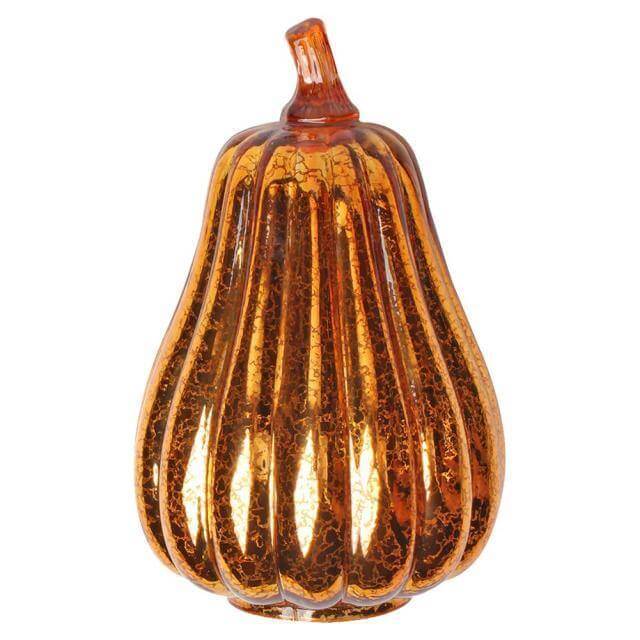 Spooky Orange Halloween Table Lamp