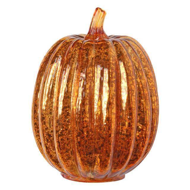 Spooky Orange Halloween Table Lamp