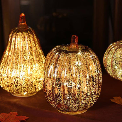 Spooky Orange Halloween Table Lamp