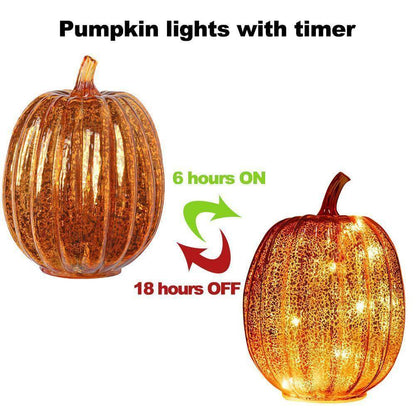 Spooky Orange Halloween Table Lamp