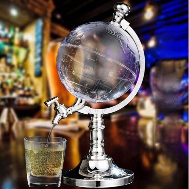Classic Antique Glass Drink Dispenser