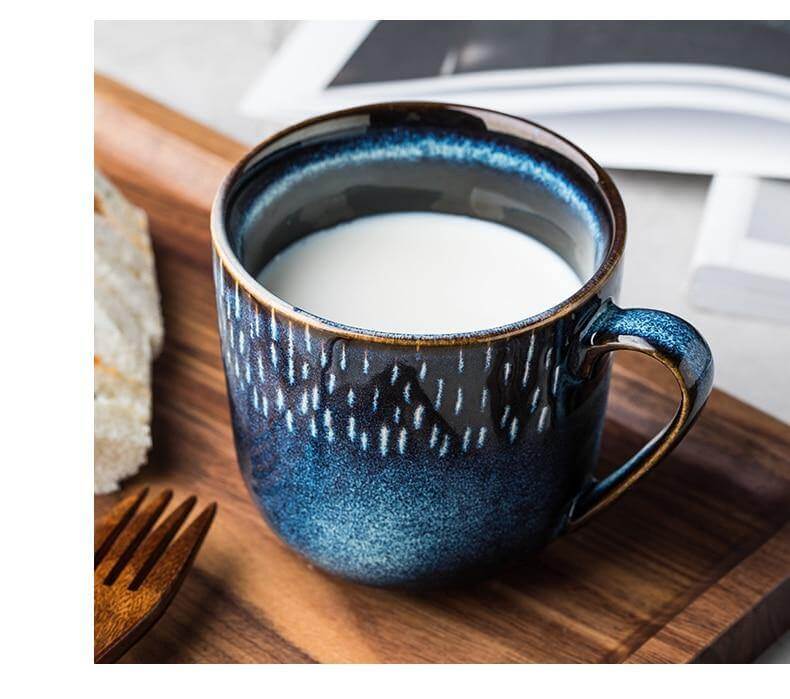 Vintage Style Ceramic Coffee Mug