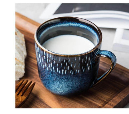Vintage Style Ceramic Coffee Mug