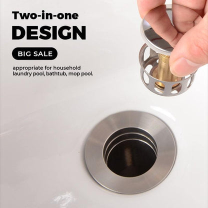 Easy Clean Bathroom Sink Drain Filter