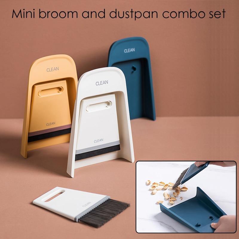 Compact Sweeping Dustpan Brush Set