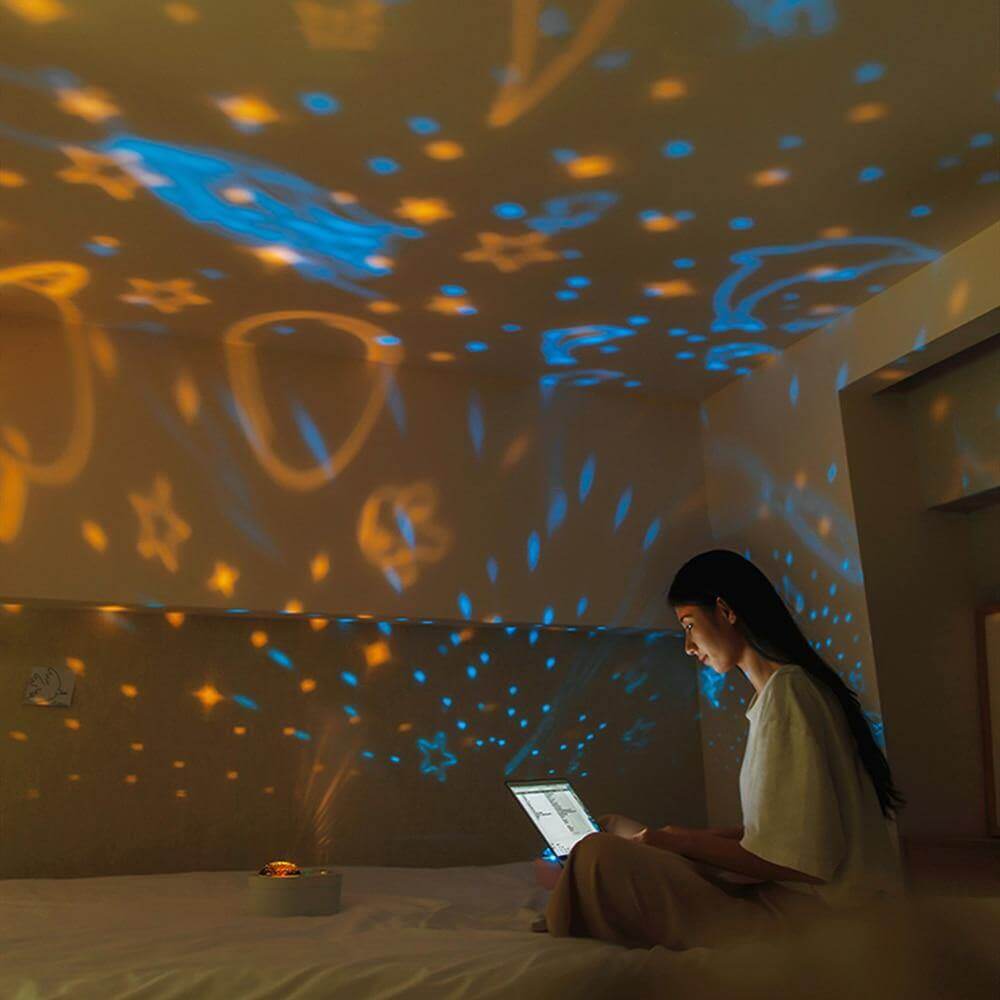Colorful LED Night Light Aromatherapy Diffuser Lamp
