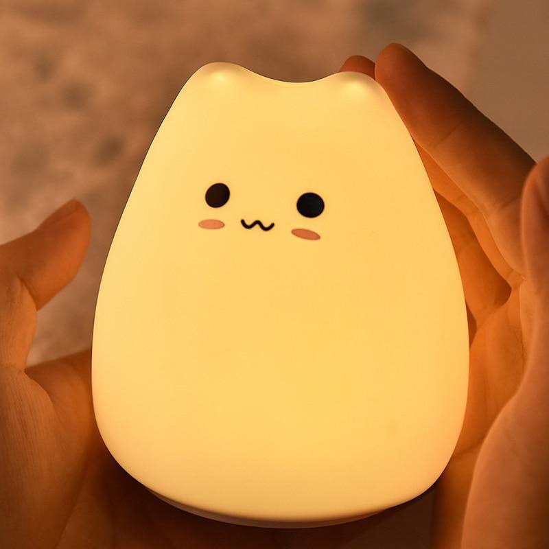 Fun LED Cat Nightlight Lamp