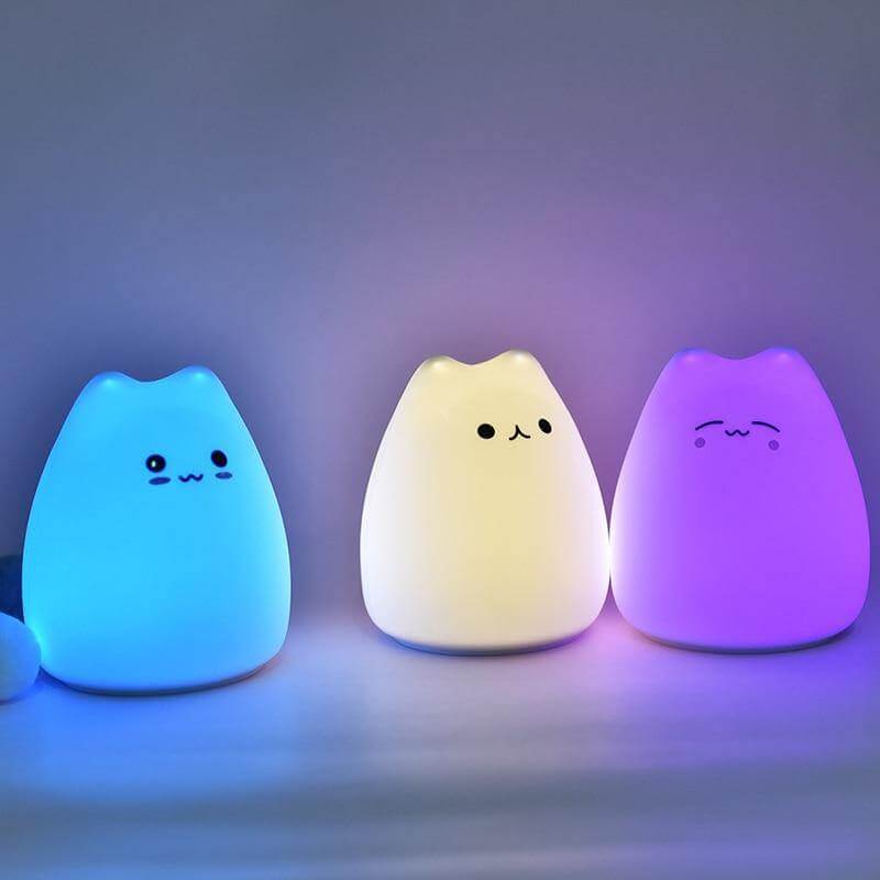Fun LED Cat Nightlight Lamp