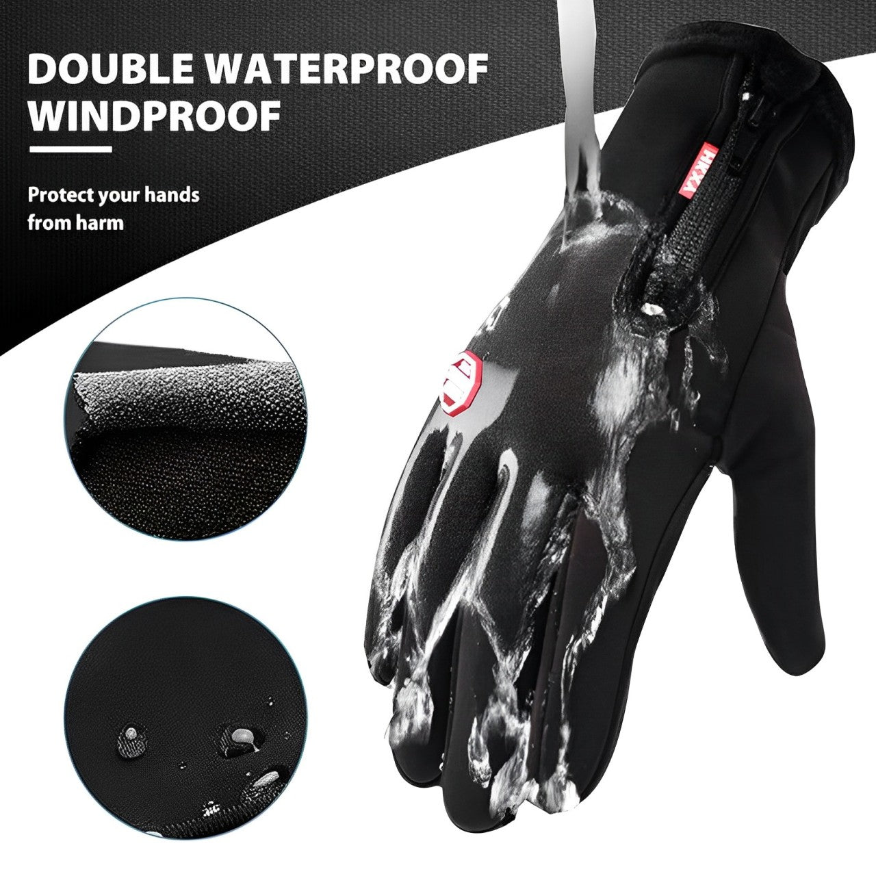 Warm Thermal Gloves for Winter Sports Adults