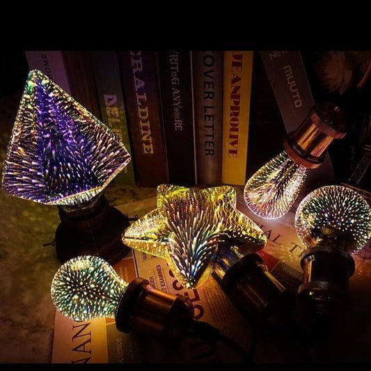 Vibrant 3D LED Table Lamp - Cofik