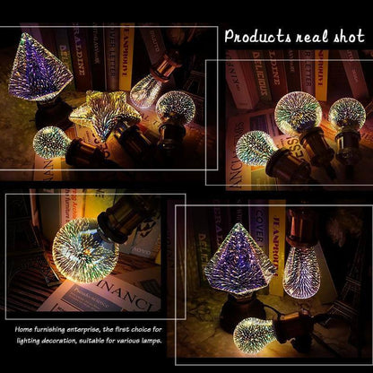 Vibrant 3D LED Table Lamp