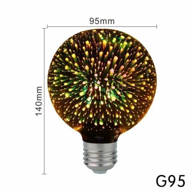 Vibrant 3D LED Table Lamp