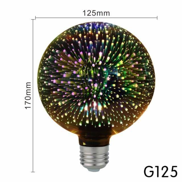 Vibrant 3D LED Table Lamp