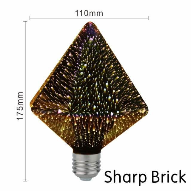 Vibrant 3D LED Table Lamp