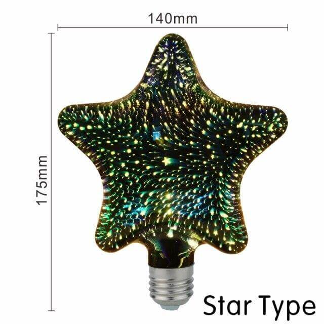 Vibrant 3D LED Table Lamp