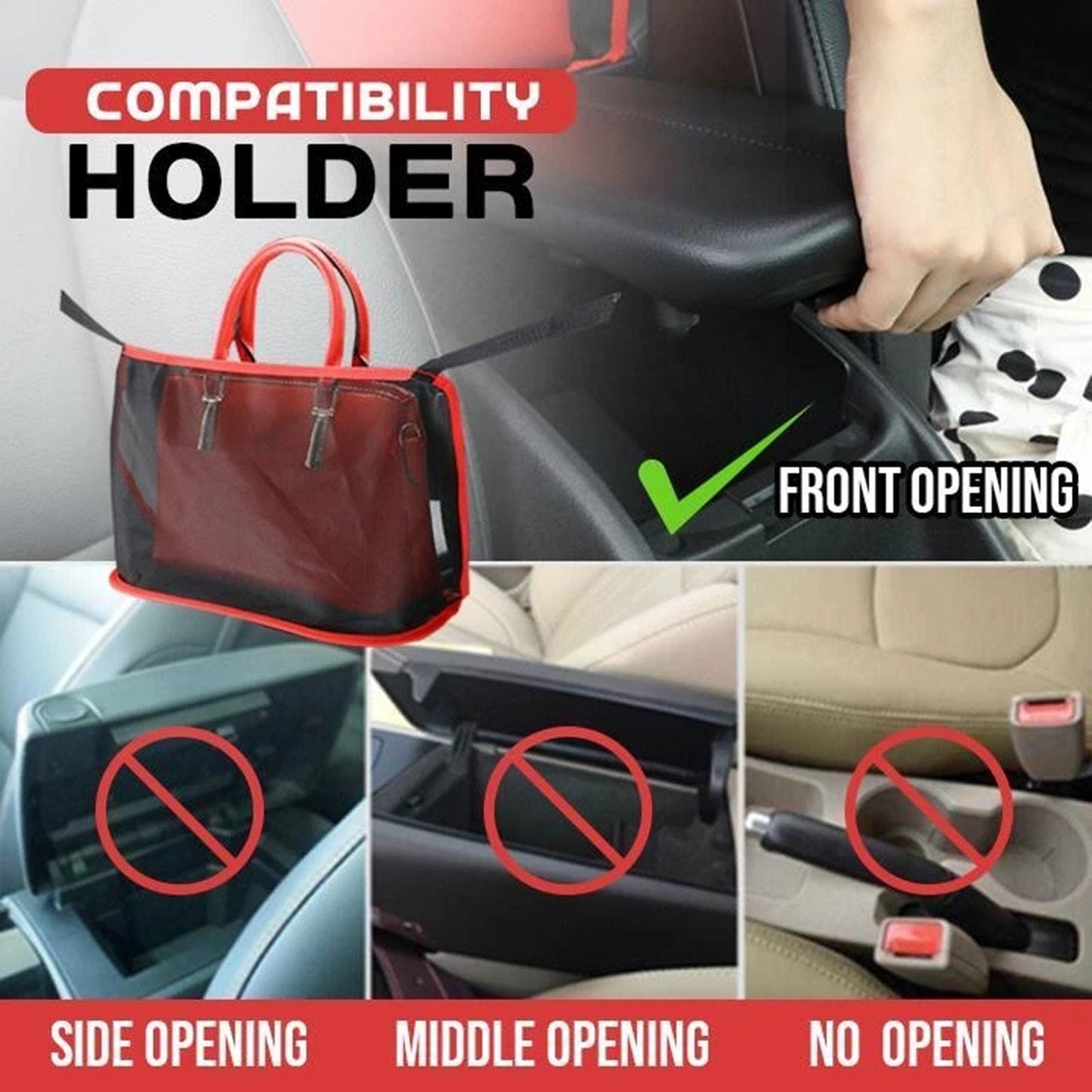 Practical Car Purse Storage Organizer