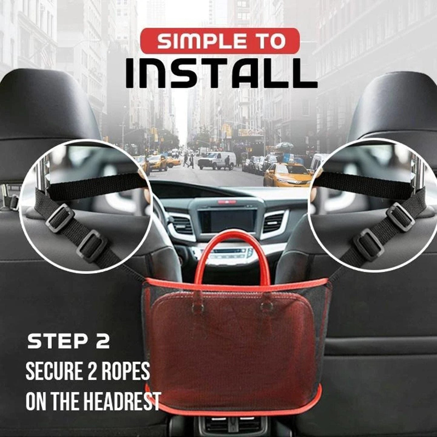 Practical Car Purse Storage Organizer