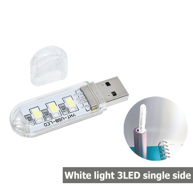 Compact Plug in LED Bedside Lamp