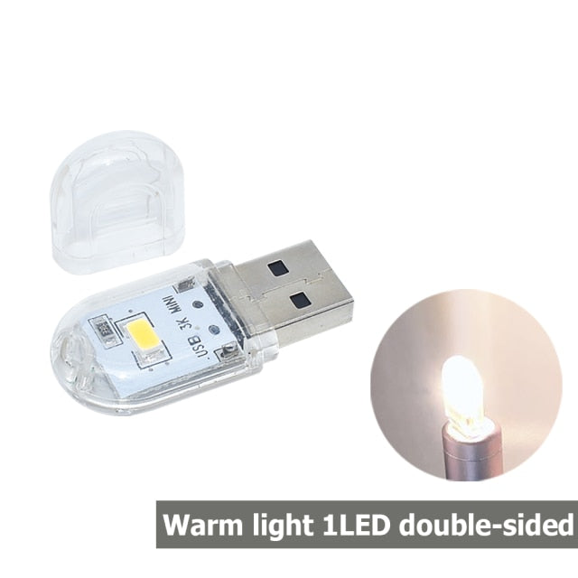 Compact Plug in LED Bedside Lamp