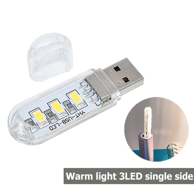 Compact Plug in LED Bedside Lamp