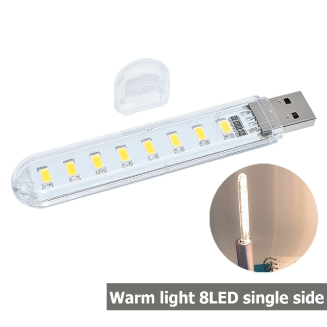 Compact Plug in LED Bedside Lamp