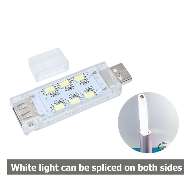Compact Plug in LED Bedside Lamp