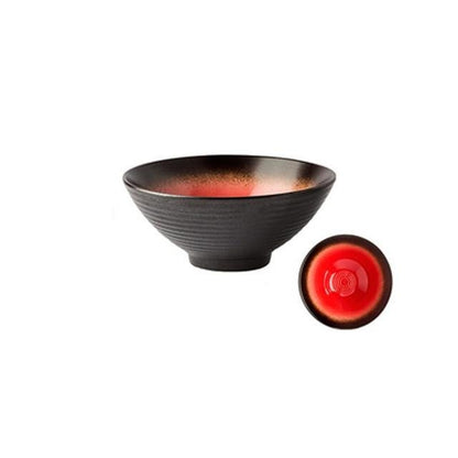 Colorful Japanese Noodle Soup Bowl Set - Cofik