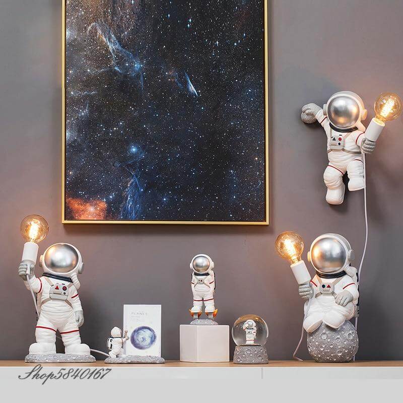 Sleek Space Themed Desk Lamps